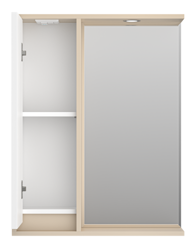 Зеркало-шкаф Brevita Balaton BAL-04065-03-01Л 63х14х80 подвесной - фото 3 Зеркало-шкаф Brevita Balaton BAL-04065-03-01Л 63х14х80 подвесной - фото 3