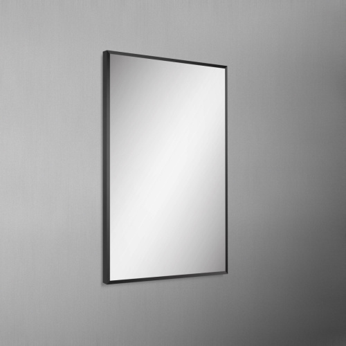 Зеркало с подсветкой BelBagno SPC-AL-500-800 Nero 50х80 подвесное - фото 5