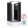Душевая кабина Niagara Classic 25101434LBK 120х80 асимметричная без крыши ориентация левая