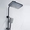 Душевая стойка Shevanik S4226H настенная цвет черный