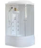 Душевая кабина Royal Bath ВК RB8120BK3-WT-L 120х80 асимметричная с крышей ориентация левая