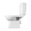 Унитаз-компакт напольный с бачком Roca Access 734P23800Y белый с сиденьем микролифт каскадный смыв
