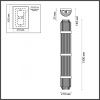 Светильник настенный Odeon Light Empire (Емпире) 4854/6W