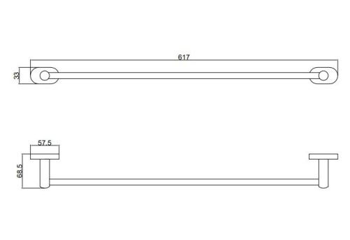 Полотенцедержатель BELZ B90001 - фото 2