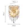 Светильник настенный Favourite Diadem (Диадем) 4724-2W