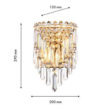 Светильник настенный Favourite Diadem (Диадем) 4724-2W