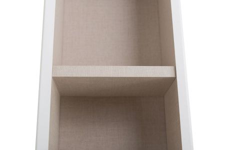 Полка Cezares 53143 20х100 подвесная цвет белый