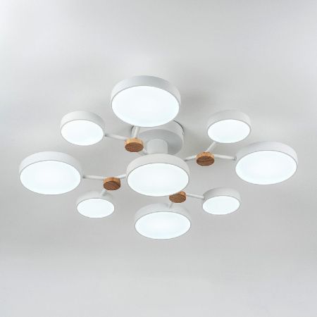 Люстра потолочная LED4U L3201-780 WT