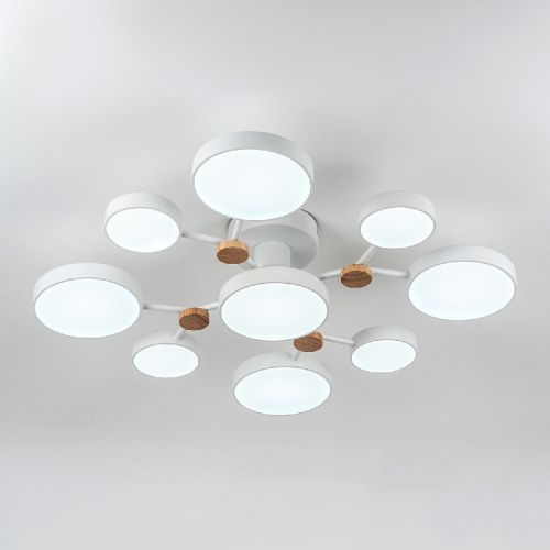 Люстра потолочная LED4U L3201-780 WT - фото 3