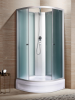 Душевая кабина River NARA LIGHT Б/К XL 90/24 MT -10000006217 90х90 четверть круга без крыши ориентация универсальная