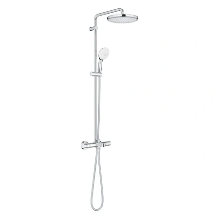 Душевая стойка Grohe Tempesta 26978001 настенная цвет хром с термостатом