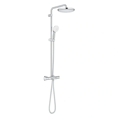 Душевая стойка Grohe Tempesta 26978001 настенная цвет хром с термостатом - фото 3