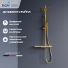Душевая стойка RGW Shower Panels (Шоувер панелс) 51140134-06 настенная цвет золото с термостатом