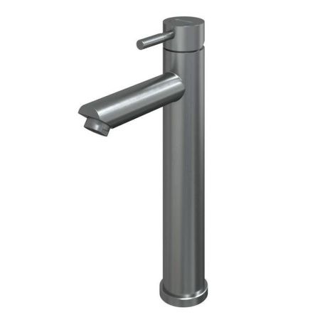 Смеситель для раковины Knotlor STREAMLINE SS-04/01 на столешницу нержавеющая сталь