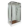 Душевая кабина AvaCan Z120 120х90 прямоугольная с крышей ориентация универсальная