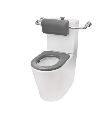 Унитаз напольный с бачком Dstrana 4620 белый без сиденья безободковый каскадный смыв