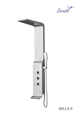Душевая панель Cerutti SPA CT8990 прямоугольная настенная Душевая панель Cerutti SPA CT8990 прямоугольная настенная