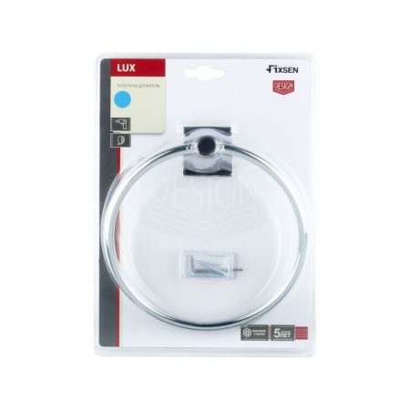 Полотенцедержатель Fixsen Lux chrome FX-15011