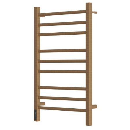 Полотенцесушитель электрический Point Веста PN70758BR 55х80 бронза