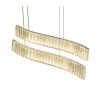 Светильник подвесной Lumina Deco LDP 6039-2-PR CHR