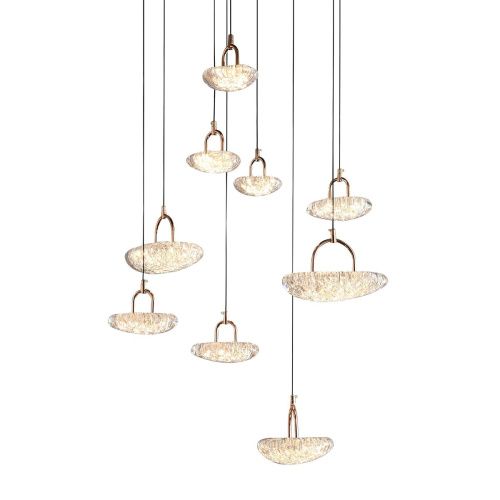 Светильник потолочный Delight Collection MT9125-9H french gold - фото 2
