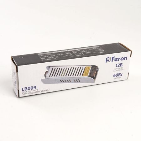 Трансформатор для светодиодной ленты Feron LB009 48008