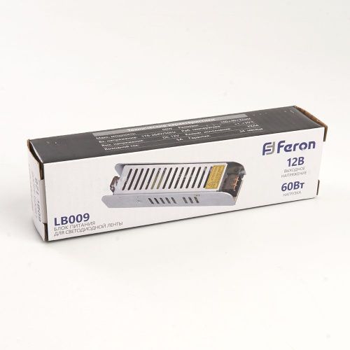 Трансформатор для светодиодной ленты Feron LB009 48008 - фото 5