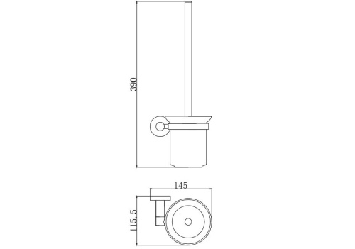 Ершик Aquatek ВЕГА AQ4010MB - фото 2