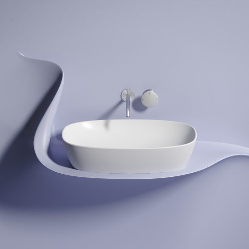 Раковина Ceramica Nova ELEMENT 60 см CN6049MW накладная цвет белый матовый - фото 2