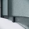 Душевая перегородка Grossman Pragma 200.K33.03.80.21.02 80х195 стекло текстурное профиль черный