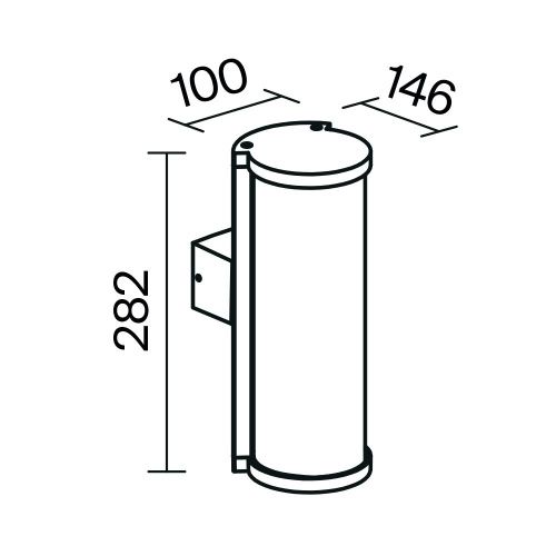 Бра Maytoni Outdoor Conf O451WL-01GF - фото 2