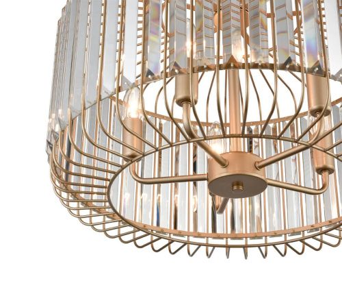 Люстра на штанге Vele Luce Angelica (Ангелица) VL3044L05 - фото 3