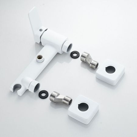 Гигиенический душ со смесителем Raffine F0599C-1 белый