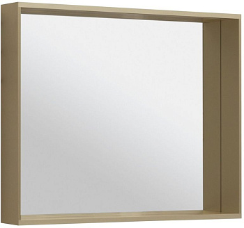 Зеркало в ванную Allen Brau Reality 1.32019.03 90х75 цвет латунь