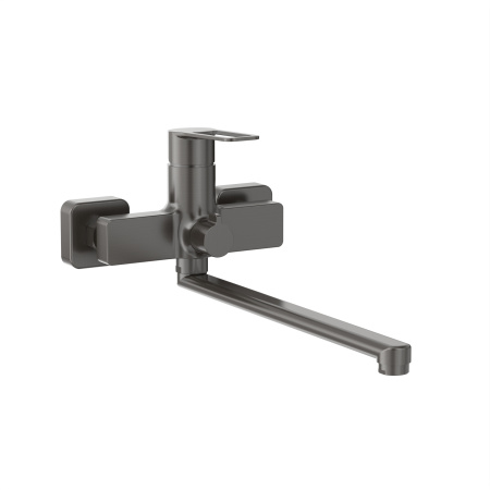 Смеситель для ванны Tokito KOBE TOK-KOB-1015 настенный вороненая сталь