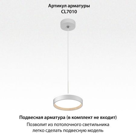 Светильник потолочный музыкальный Citilux Etalon (Еталон) CL750180