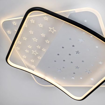 Светильник потолочный LED4U L1037-520 BK
