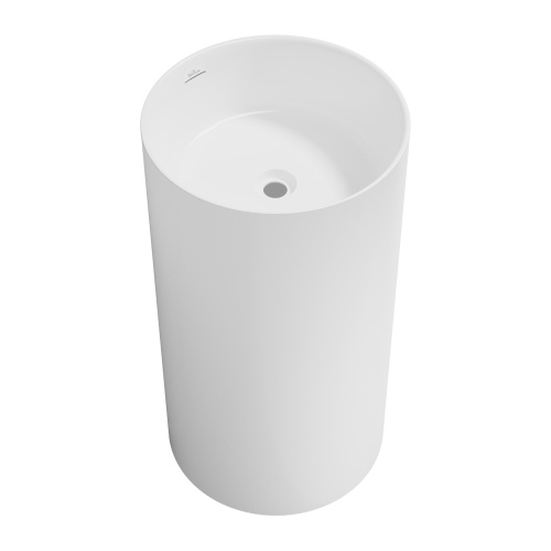 Раковина акриловая Wellsee Chalice Perfection 230611000 45х45 напольная цвет белый глянцевый без отверстий под смеситель - фото 2 Раковина акриловая Wellsee Chalice Perfection 230611000 45х45 напольная цвет белый глянцевый без отверстий под смеситель - фото 2