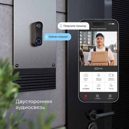 Видеозвонок Умный дом Elektrostandard WF (ВФ) 4690389212413
