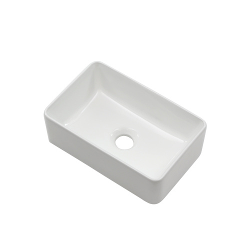 Раковина из сантехнического фарфора Melana 320319-805 36х23 накладная цвет белый без отверстий под смеситель - фото 4