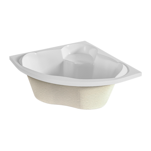 Ванна акриловая 1MarKa TRAPANI 01тр1414 140х140 пристенная угловая без каркаса - фото 2 Ванна акриловая 1MarKa TRAPANI 01тр1414 140х140 пристенная угловая без каркаса - фото 2