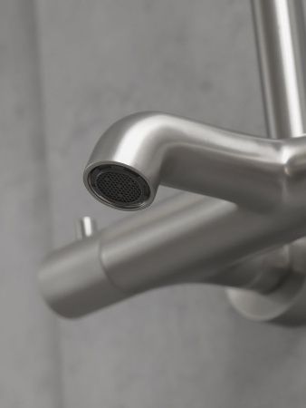 Душевая стойка AltroBagno Bilancia AltroBagnoBilancia030427Ni настенная цвет никель