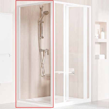 Душевая перегородка Ravak  94040100Z1 80x185 стекло прозрачное профиль белый