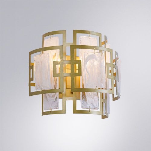 Светильник настенный Arte Lamp Blake (Блаке) A4087AP-2SG - фото 2
