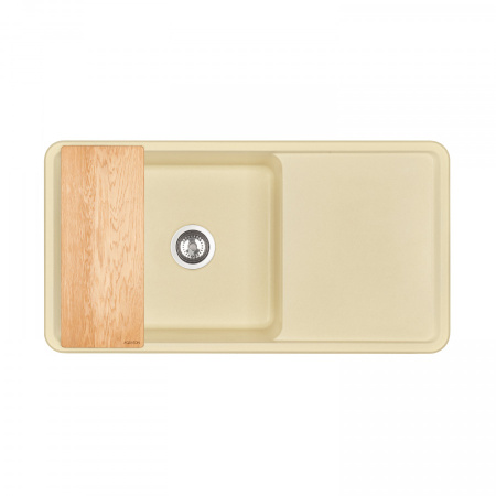 Кухонная мойка Aquaton Беллис 1A725132BS290 97х51 цвет бежевый