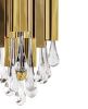 Светильник настенный Delight Collection Trump (Трумп) KM0988W-3 gold