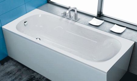Ванна акриловая C-Bath CBQ016001 170х70 пристенная прямоугольная