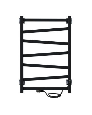 Полотенцесушитель электрический Indigo Element LCEEPF80-50BRRt 55х80 черный