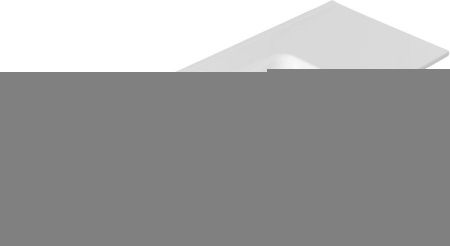 Раковина керамическая Aquanet Flat 00330427 120х50 полувстраиваемая цвет белый 1 отверстие под смеситель