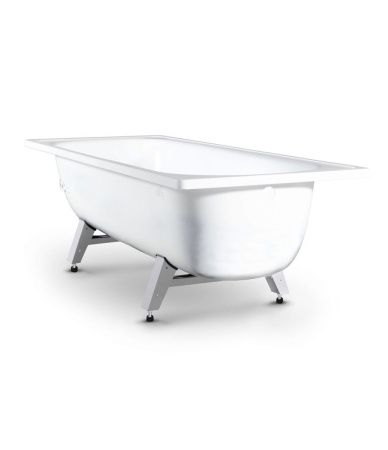 Ванна стальная ВИЗ Antika A-50001 150х70 пристенная прямоугольная с каркасом